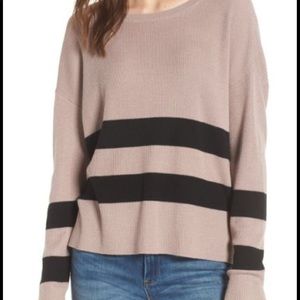 BP. | Varsity Stripe Sweater 1X